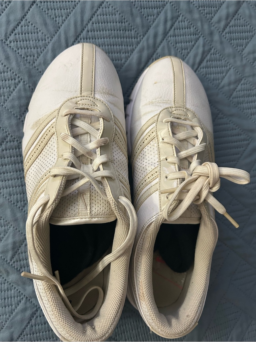 Nike Women's Off-White Lace-Up Athletic Sneakers